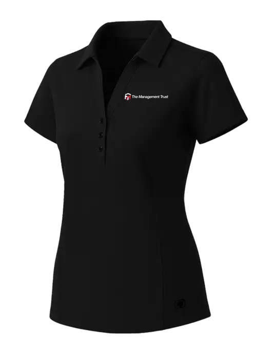 OGIO Womens Blacktop ONYX Polo w/The Management Trust Logo