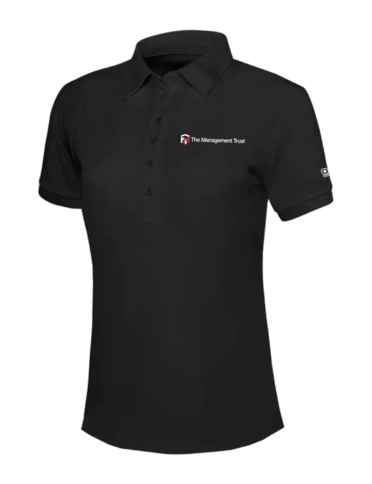 OGIO Womens Blacktop Jewel Polo w/The Management Trust Logo
