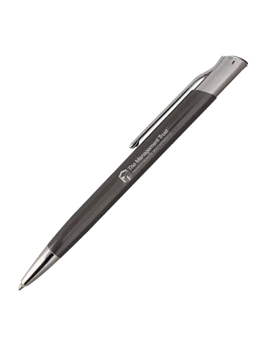 San Malo Gunmetal Pen - Black Ink w/The Management Trust Logo