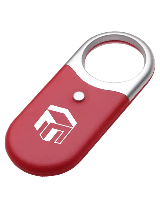Compact Red Magnifier Light w/The Management Trust Logo