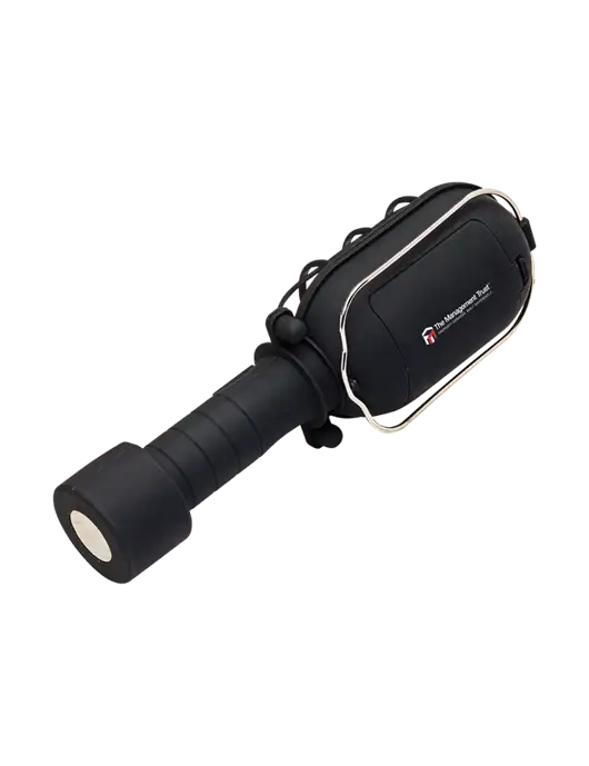 Black Magnum Worklight w/The Management Trust Logo
