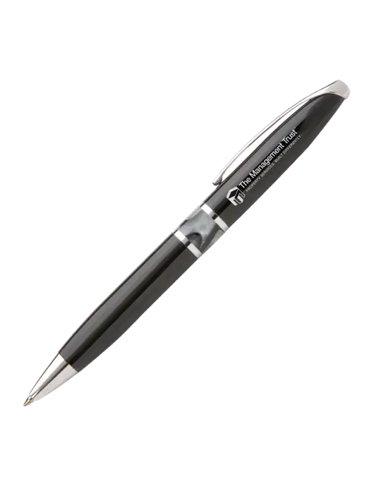 Illusion Black Pen - Black Ink w/The Management Trust Logo