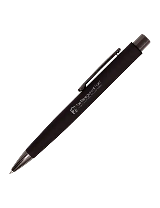 Moana Comfort Black - Black Ink w/The Management Trust Logo