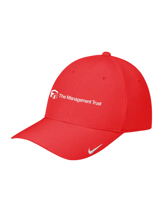 Nike Red Dri-FIT Legacy Cap w/The Management Trust Logo