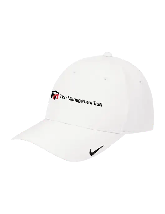Nike White Dri-FIT Legacy Cap w/The Management Trust Logo