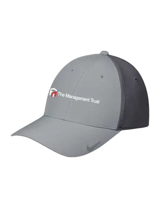 Nike Light Grey/Dark Grey Dri-FIT Legacy Cap w/The Management Trust Logo