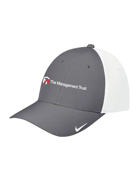 Nike Dark Grey/White Dri-FIT Legacy Cap w/The Management Trust Logo