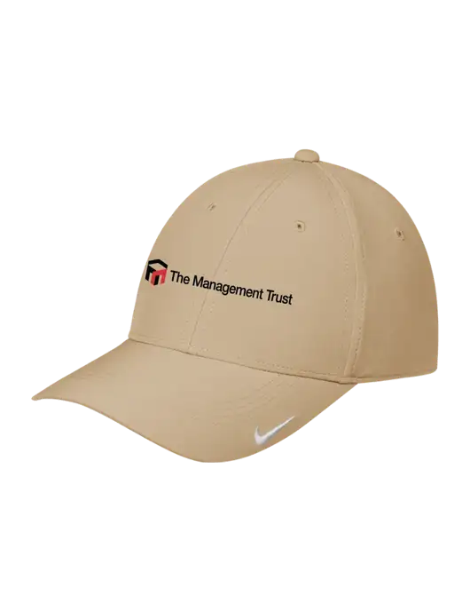 Nike Tan Dri-FIT Legacy Cap w/The Management Trust Logo