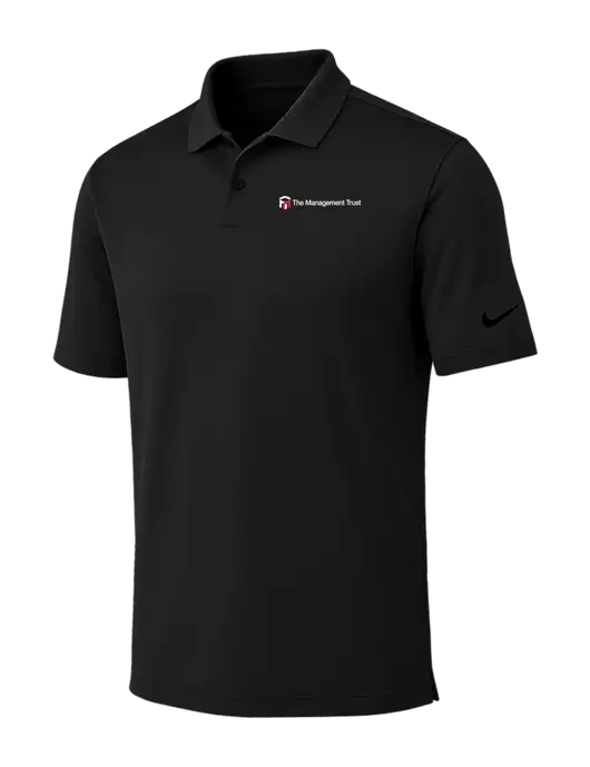 Nike Black Dri-FIT Vapor Polo w/The Management Trust Logo
