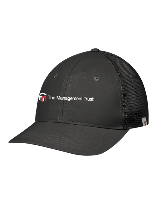 Carhartt Black Trucker Rugged Pro Series Cap w/The Management Trust Logo