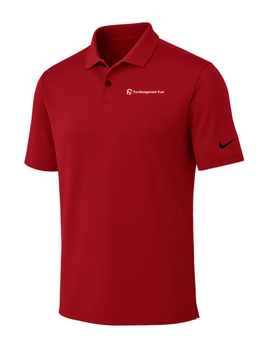 Nike Red Dri-FIT Vapor Polo w/The Management Trust Logo
