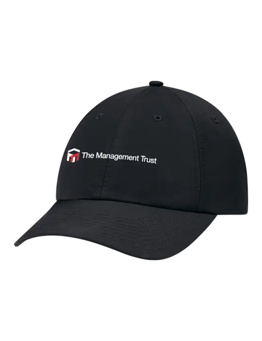 Richardson Relaxed Performance Lite Black Cap w/The Management Trust Logo