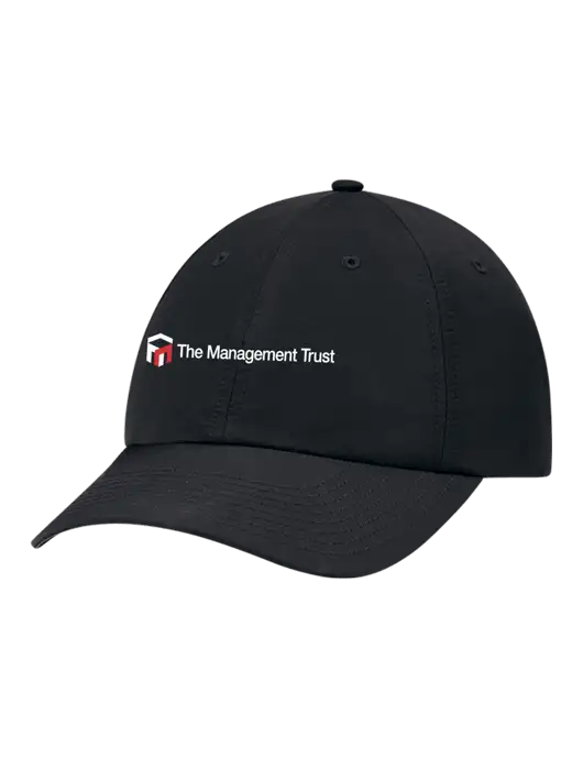 Richardson Relaxed Performance Lite Black Cap w/The Management Trust Logo