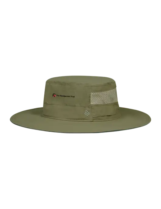 Columbia Dark Tan Bora Bora Booney  Hat w/The Management Trust Logo