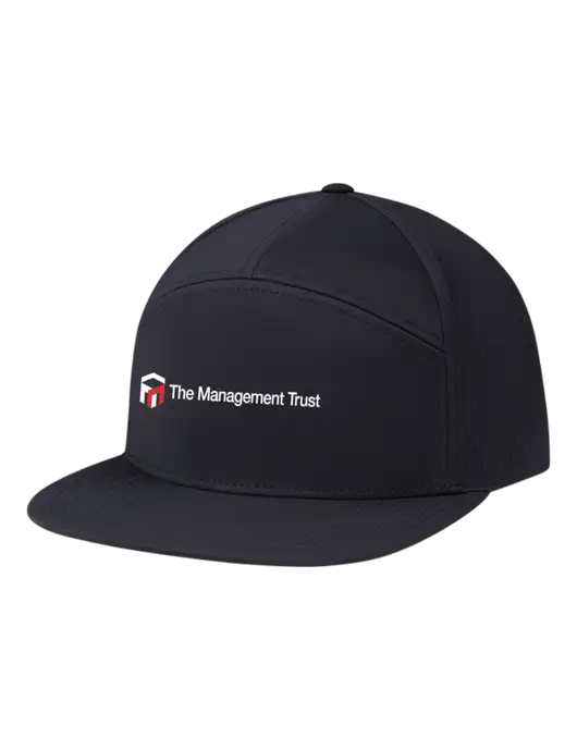 Richardson Black Cannon Cap w/The Management Trust Logo