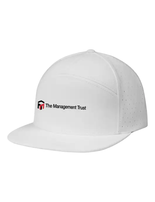 Richardson White Cannon Cap w/The Management Trust Logo