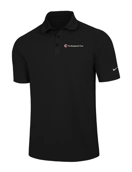 Nike Black Dri-FIT Classic Polo w/The Management Trust Logo