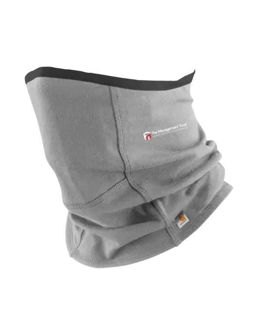 Carhartt Medium Grey Cotton Blend Filter Pocket Gaiter w/The Management Trust Logo