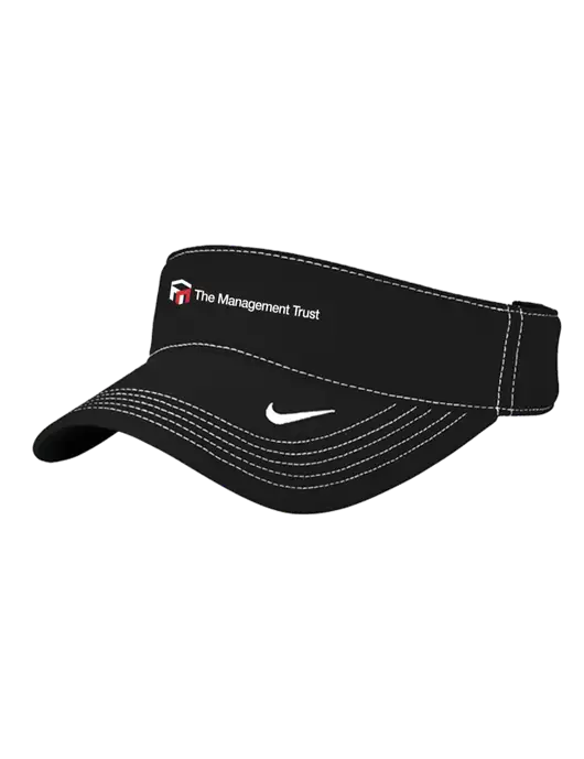 Nike Black Dri-FIT Ace Visor w/The Management Trust Logo