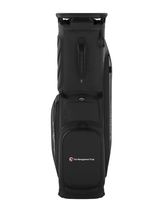 Callaway Fairway 14 Black Golf Bag w/The Management Trust Logo
