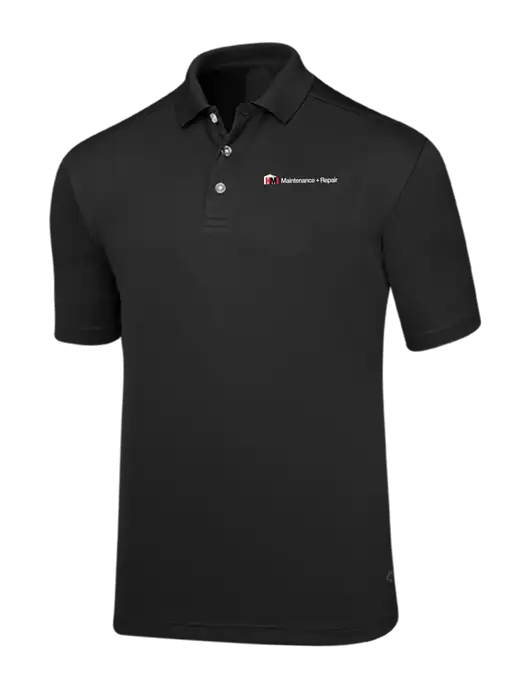 Callaway Core Black Performance Polo w/HMI Maintenance + Repair Logo