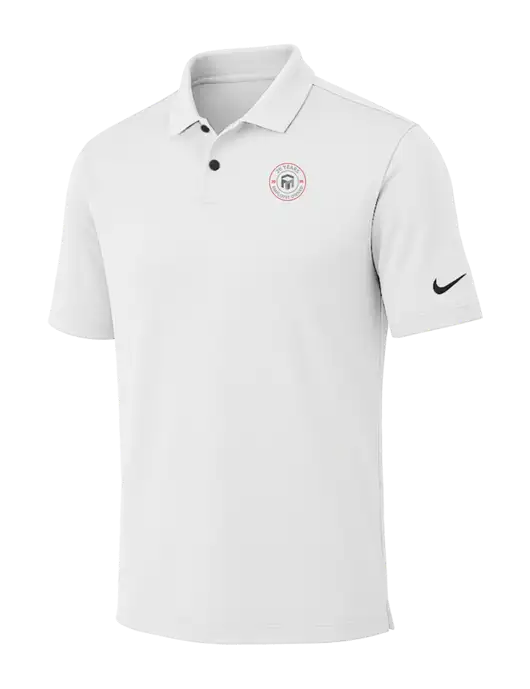 Nike White Dri-FIT Vapor Polo w/20 Years of Trust Logo