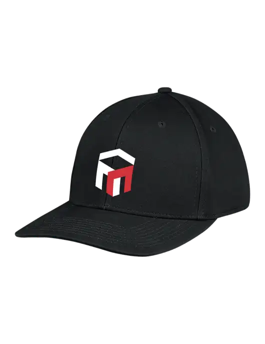 Premium Modern Structured Twill Black Snapback Cap w/The Management Trust Logo