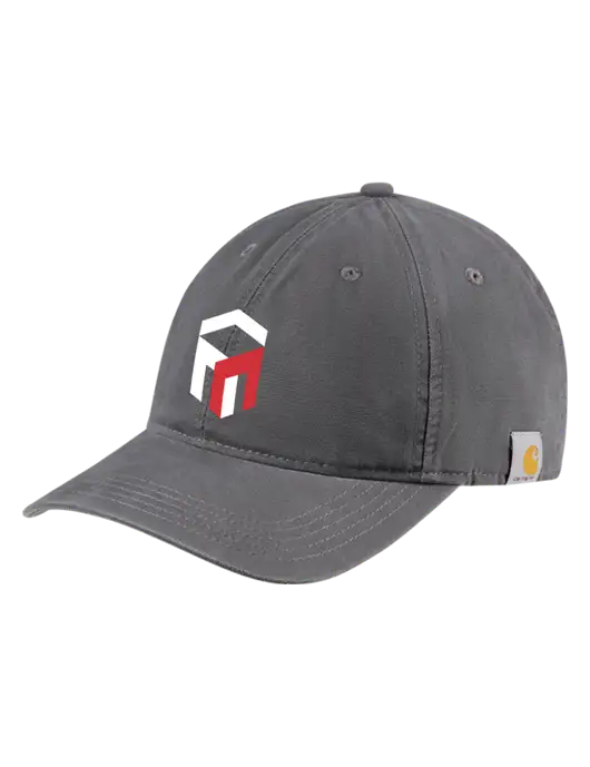 Carhartt Dark Grey Cotton Canvas Cap w/The Management Trust Logo