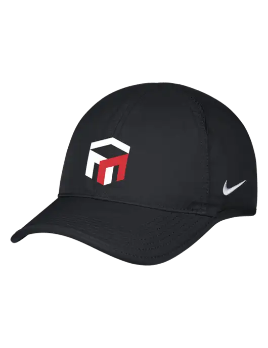 Nike Black Featherlight Cap w/The Management Trust Logo