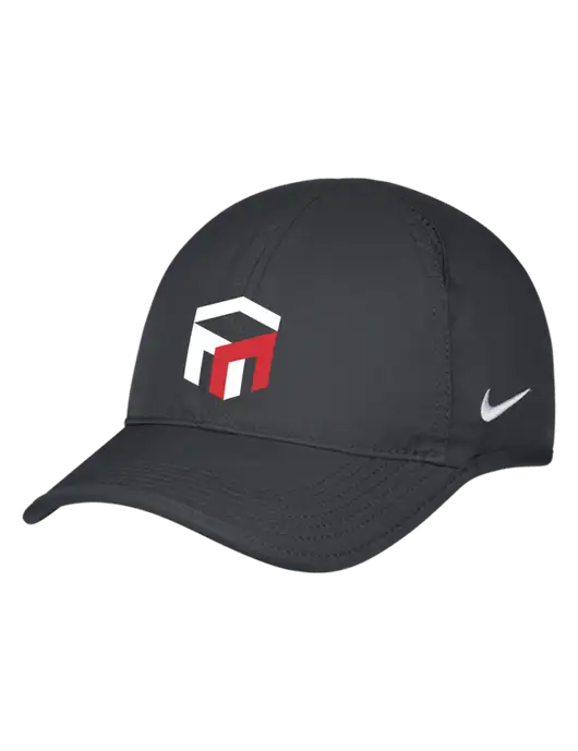 Nike Charcoal Featherlight Cap w/The Management Trust Logo