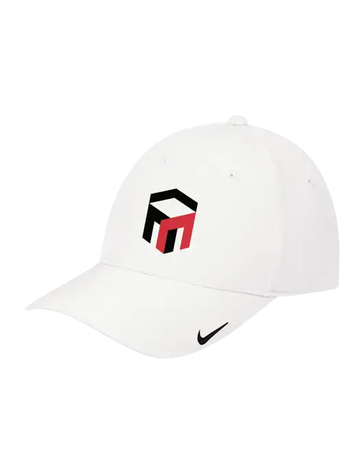 Nike White Dri-FIT Legacy Cap w/The Management Trust Logo