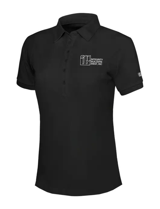 OGIO Womens Blacktop Jewel Polo w/Integrity Builders West Logo