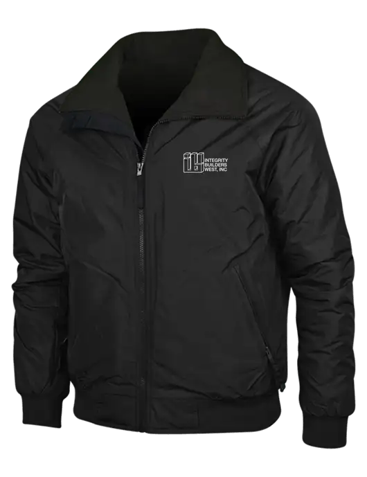 True Black/True Black Classic Challenger Jacket w/Integrity Builders West Logo