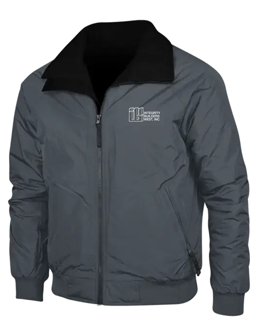 Dark Grey/Black Classic Challenger Jacket w/Integrity Builders West Logo